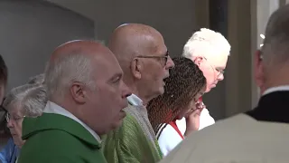 Packed St. Lambertus Church says goodbye to Father Van der Horst