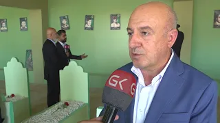 مەزاری 17 شەهیدەكەی گوندی قرگە لەسەر راسپاردەی قوباد تاڵەبانی نوێ كرایەوە
