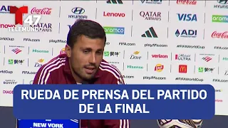Final match press conference