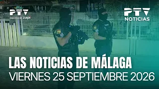 📺 PTV MÁLAGA NEWS HD | 'Costa del Sol' Plan activated in the capital due to shootings | Sep 25