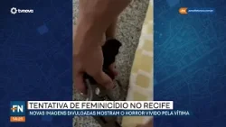 Novas imagens mostram horror vivido por vítima de tentativa de feminicídio no Recife  | #FatoNovo