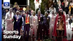 Lions Of Teranga Get Hero’s Welcome, CAF Champions League + More | Sports Sunday