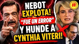 ¡NEBOT SE CANSA Y DINAMITA A VITERI! "Fue un error de ella y nuestro, no se repetirá" 💣