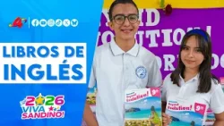 MINED 2026: distribución de 60 mil libros de inglés para secundaria ?