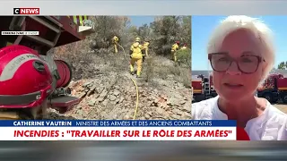 Catherine Vautrin reflects on the role of the military in wildfire response