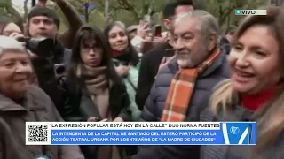 POPULAR EXPRESSION IS ON THE STREETS TODAY, SAYS NORMA FUENTES