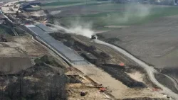 Widoczne postępy w budowie trasy S8 z Wrocławia w kierunku Kłodzka