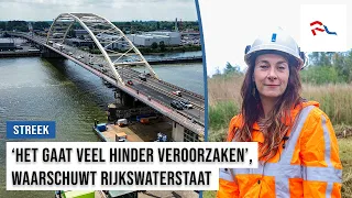 The Papendrecht Bridge is now truly closing for months