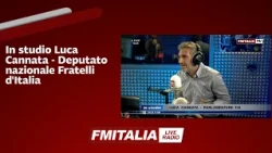In studio Luca Cannata - Deputato nazionale Fratelli d'Italia