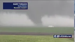 Possible tornado in Navarro County
