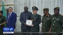 Zambie :  la 28e équipe d'experts médicaux militaires chinois reçoit des médailles