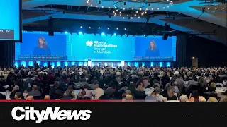 From separation to infrastructure: Alberta Premier addresses civic leaders at ABMunis convention in