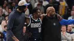 Mavericks lose Kyrie Irving, Jaden Hardy to injury against Kings