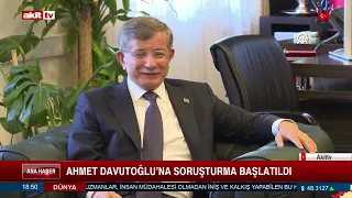 Investigation launched into Ahmet Davutoğlu! #agenda #news