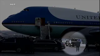Trump reportedly used catering truck to sneak off Air Force One amid Iranian threats