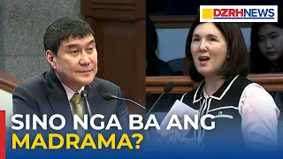Sen. Raffy at Sen. Pia, nagpasaring kaugnay sa pagiging ma-drama