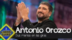 Antonio Orozco confiesa su manía más extraña cuando está de gira - El Hormiguero
