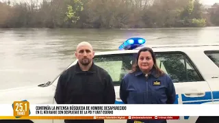SEARCH EFFORTS CONTINUE IN THE RAHUE RIVER FOR MISSING PERSON