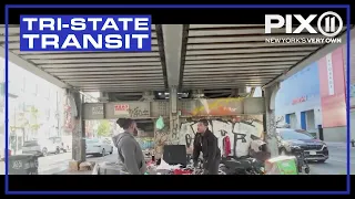 NYC man cleans trash from subway stations