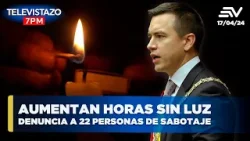 Apagones Ecuador: Noboa declara feriado y establece horario de corte de luz | Televistazo en vivo