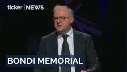 Albanese apologises to Jewish community at Bondi attack memorial