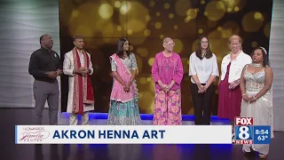 Kenny features Akron Henna Art