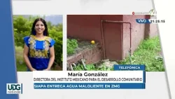 Siapa entrega agua maloliente en ZMG