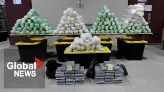 Nearly 1.7 tonnes of drugs worth $139M seized at US-Canada border