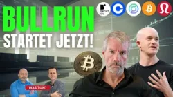 Weiter kaufen? Strategy, Bitcoin, Circle, Coinbase, Brent-Öl im Check