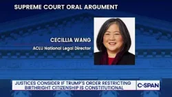Представительница Американского союза гражданских свобод (ACLU) Сесилия Ван утверждает, что указ ...