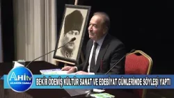 Bekir Ödemiş Kültür Sanat Ve Edebiyat Günlerinde Söyleşi Yaptı