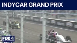 Восторженные болельщики собрались на Гран-при IndyCar.
