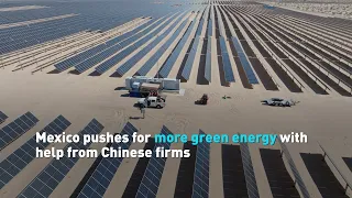Mexico pushes green energy forward despite slow rollout, with help from Chinese firms