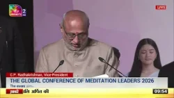Vice-President's Address| Inauguration of Global Conference of Meditation Leaders at Bharat Mandapam