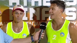 Beach Volley Masters 2026 - Athens Finals (A) | Οι δηλώσεις των Δ. Χατζηνικολάου και Στ. Ντάλλα