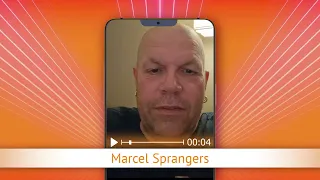TV Oranje app video message - Marcel Sprangers