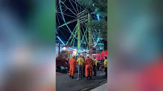 People rescued from stuck amusement park ride in Izalco