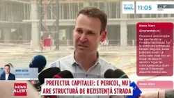 Prefectul Capitalei, despre strada lui Negoiță: Un pericol, nu are structură de rezistență
