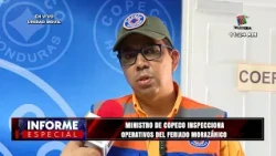 COPECO Minister inspects Morazánico Holiday operations in La Ceiba
