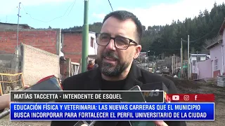 MATIAS TACCETTA: PHYSICAL EDUCATION AND VETERINARY MEDICINE ARE THE DEGREES THE MUNICIPALITY SEEK...