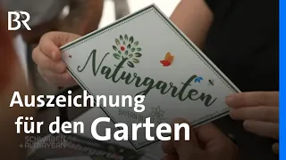 Weniger mähen, kein Kunstdünger: Auszeichnung für Naturgärten | Schwaben + Altbayern | BR