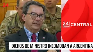 Dichos de ministro Barros sobre las Malvinas desatan tensión y duras críticas | 24 Horas TVN Chile