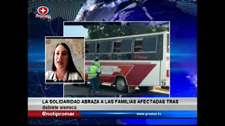 Periodista Marbely Mojica ofrece perspectiva tras recorrido por La Guaira