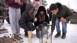 194 svíček za 194 obětí na pardubickém Zámečku | V1