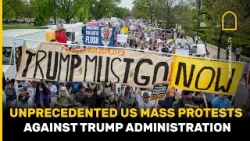 Массовые протесты против администрации Трампа