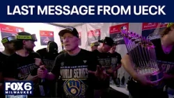 World Series: Brewers manager Pat Murphy delivers clubhouse speech | FOX6 News Milwaukee