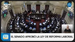 El Senado aprobó la ley de reforma laboral El Senado aprobó la ley de reforma laboral