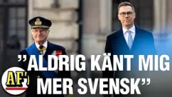 Finlands president Alexander Stubb i Sverige