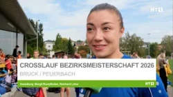Around 400 students compete in the district cross-country race in Bruck
