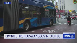 Bronx's first busway goes into effect
